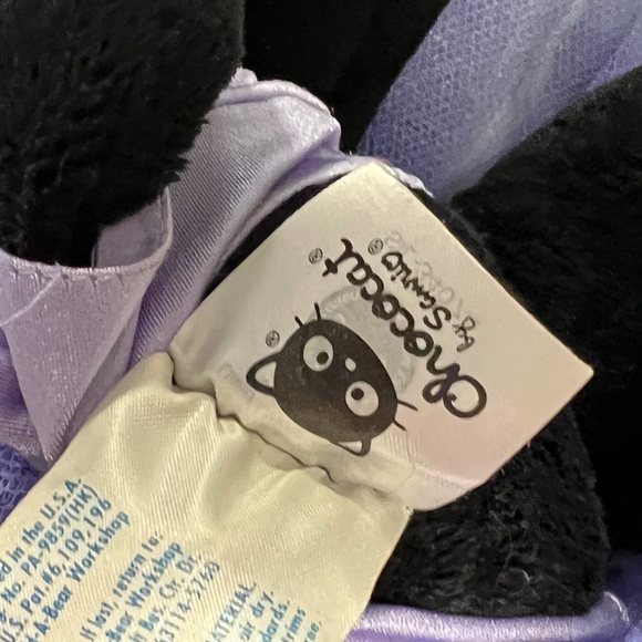 Build a Bear Sanrio Chococat Purple Tutu Hello Kitty 18" Plush 2010 Nostalgia - Picture 6 of 8